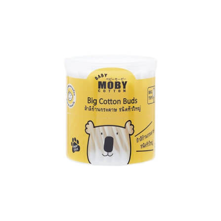 คอตตอนบัตหัวใหญ่ Big Cotton Buds BABY MOBY_0